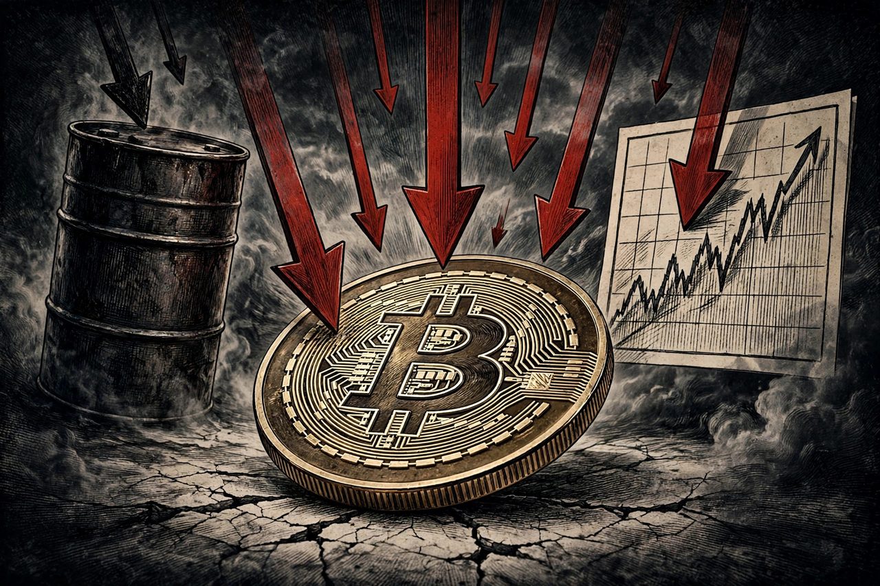 比特币创一个月新低